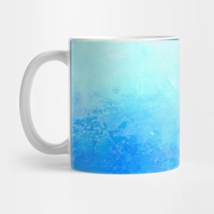 Blue Abstract Art Mug